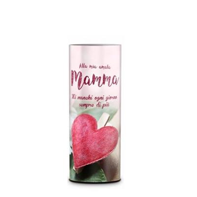 LUMINO ECO CERA D. 8 X H. 19,6 CM 400 GR MAMMA