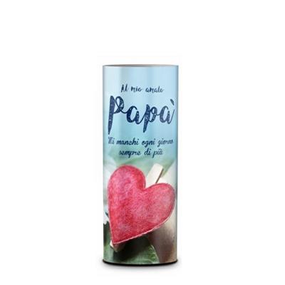 LUMINO ECO CERA D. 8 X H. 19,6 CM 400 GR PAPA'