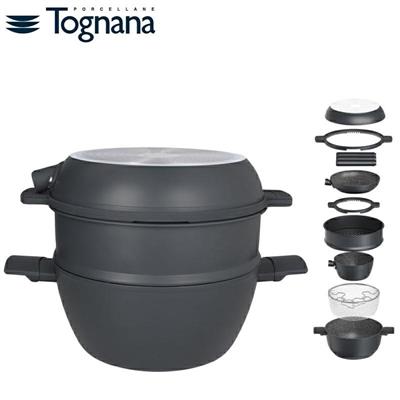 PENTOLA BATTERIA 11 PZ MODULO DARK GREY