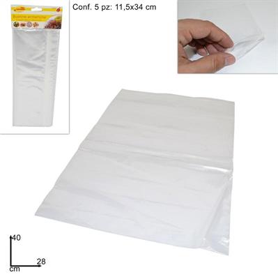 BUSTA ERMETICA 28 X 40 CM CONF. 5 PZ