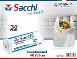 BUSTA PLASTICA TRASPARENTE CONF. 30PZ 40X55CM
