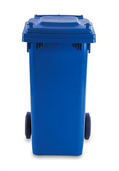 BIDONE CARRELLATO 120LT COL. BLU ART. PSV28HD3/BL