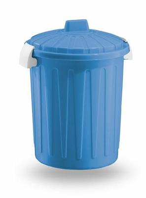BIDONCINO C/COPERCHIO 8LT COL. BLU