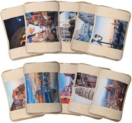 BORSA ACQUA CALDA ELETTRICA TISCALDO 28 X 19 CM DECORI ASS.