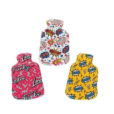 BORSA ACQUA CALDA CON PILE COMICS 2 LT ASS