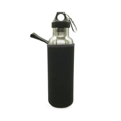 BOTTIGLIA TERMICA CON MOSCHETTONE 50CL ACCIAIO INOX 18/10