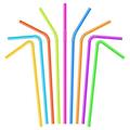 CANNUCCE FLESSIBILI 6X220MM CONF. 200PZ COLORE FLUO
