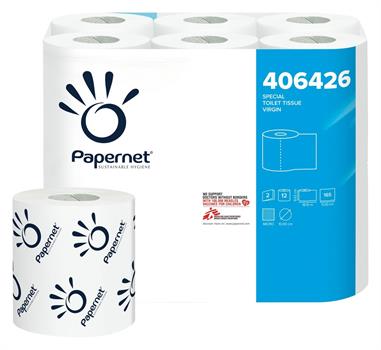 CARTA IGIENICA 2 VELI CF 12 ROTOLI PAPERNET