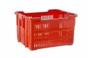 CASSA TRANSPORT CONTAINER IMP/SOV 75X50X42CM 100KG ARANCIO A