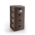 CASSETTIERA ELEGANCE 4 COLORE TORTORA