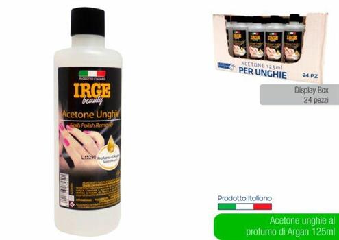 ACETONE UNGHIE 125ML ARGAN IRGE