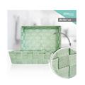 CESTO WIKER 26 X 18 X H7 CM COLORE VERDE MENTA