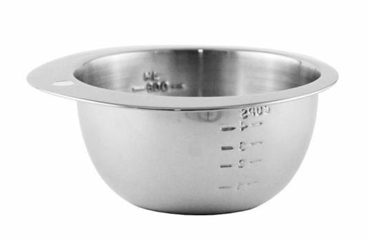 CIOTOLA MIXING BOWL GRADUATA IN ACCIAIO 0,8LT