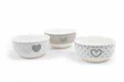 CIOTOLA NEW BONE CHINA CUORE DECORI ASS.