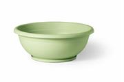 CIOTOLA NAXOS CON SOTTOVASO 30CM COLORE VERDE TIGLIO