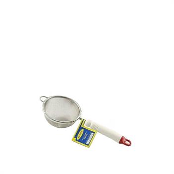 COLINO 14 CM SEMISFERICO RETE ACCIAIO INOX MANICO PLASTICA