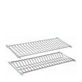 COLAPIATTI COPPIA RETE CROMATE 76 CM