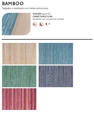 TAPPETO BAMBOO 50 X 180 CM COLORI ASS - Tappeti - Bottiglieri Casalinghi