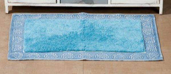 TAPPETO BAGNO COTONE 50X80CM 6COLORI ASS.