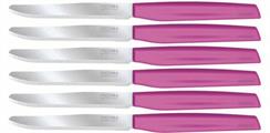 COLTELLI DA TAVOLA CONF. 6PZ COLORE VIOLA MADE IN ITALY