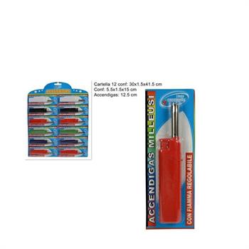 ACCENDIGAS SU CARTELLA