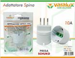 ADATTATORE SPINA SCHUKO 10A