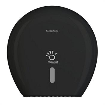 DISPENSER ANTIBATTERICO CARTA IGIENICA MINI JUMBO BLACK