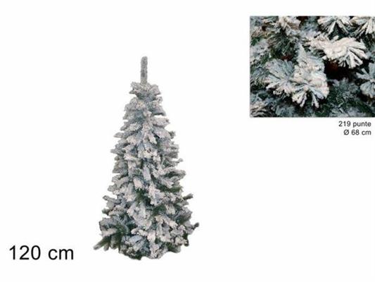ALBERO PINO SESTRIERE INNEVATO 120CM 219PUNTE