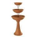 FIORIERA TREVY COLORE TERRACOTTA D. 50XH114CM