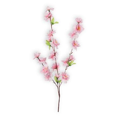 FIORE DI PESCO PICCOLO COLORE ROSA 63CM