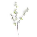 FIORE DI PESCO PICCOLO COLORE BIANCO 63CM