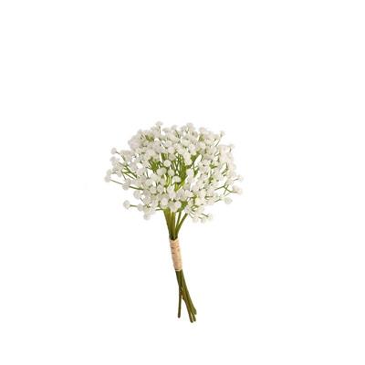 FIORE BOUQUET GYPSOPHILA 7 FIORI 33 CM COLORE BIANCO