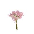 FIORE BOUQUET GYPSOPHILA 7 FIORI 33 CM COLORE ROSA