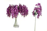 FIORE ORCHIDEA A RAMO 110CM COLORE VIOLA