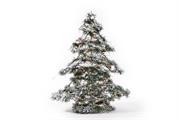 ALBERO INNEVATO CON LUCI 47X13XH60CM