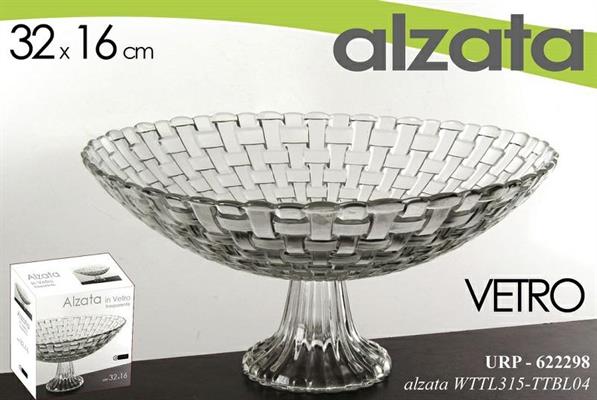 ALZATA IN VETRO 32X16CM