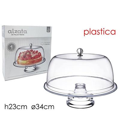 ALZATA CON CAMPANA D. 34 X H23 CM