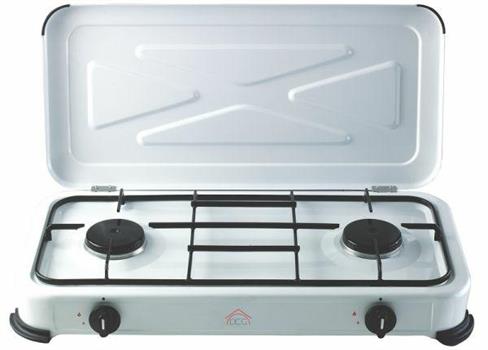 FORNELLO GAS 2 FUOCHI 59 X 29 X 9,5 CM