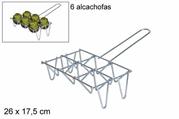 GRIGLIA PER CARCIOFI 26X17,5CM 6POSTI