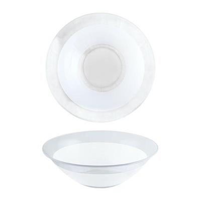 INSALATIERA VETRO 25CM COLORE BIANCO