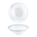 INSALATIERA VETRO 25CM COLORE BIANCO