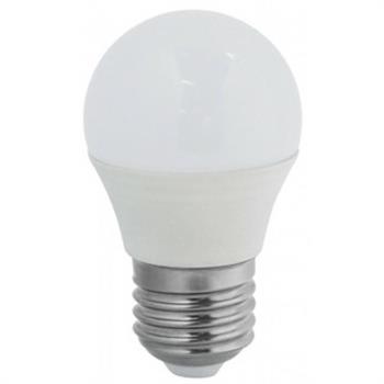 LAMPADINA SFERA P45 E27 5,5W 230V 490 LUMEN 6500K