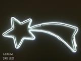 LUCI STELLA COMETA CON 240LED 63CM
