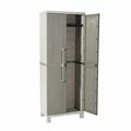 ARMADIO WOOD MIDI MOD. PORTASCOPE 2ANTE 4RIPIANI 65X37XH173C