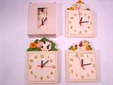 OROLOGIO CREMA GRANDE C/ANIMALE 27,5X18,5