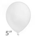 PALLONE 5' CONF.100PZ COLORE BIANCO PERLATO