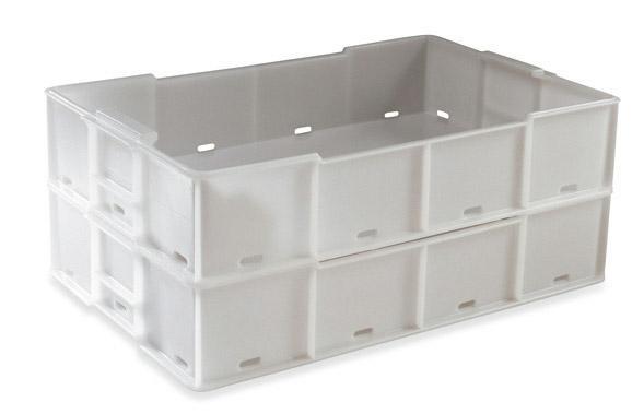 BACINELLA PESCE FORATA 54X35X11h 16 lt NEUTRA