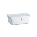 BACINELLA RETTANGOLARE 13LT COLORE BIANCO
