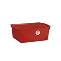 BACINELLA RETTANGOLARE 13LT COLORE ROSSO