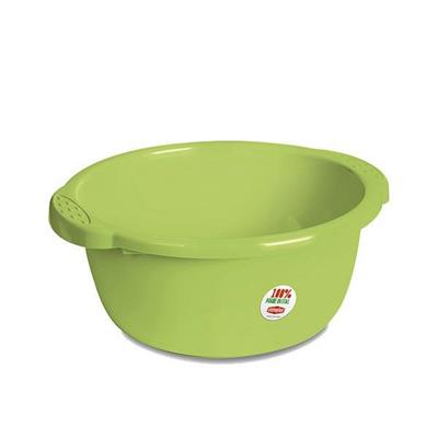 BACINELLA TONDA PRIMAVERA 14LT 40XH18CM COL.VERDE PRIMAVERA